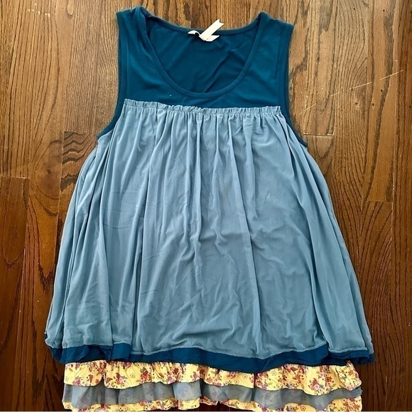Matilda Jane Layered Womens Tank - Picture 1 of 4